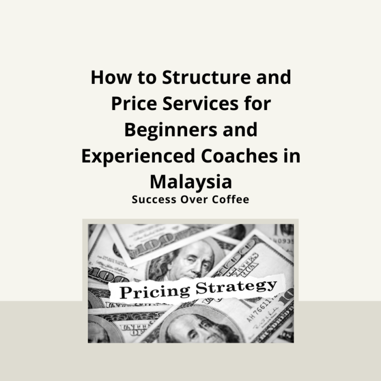 How to Structure and Price Services for Beginners and Experienced Coaches