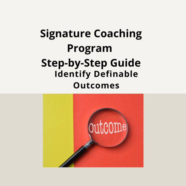 Identify Definable Outcomes
