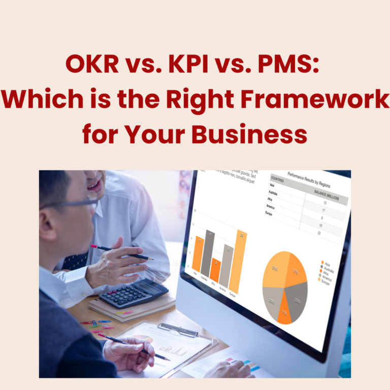 OKR vs. KPI vs. PMS: Understanding the Differences and Identifying the Right Framework for Business Success