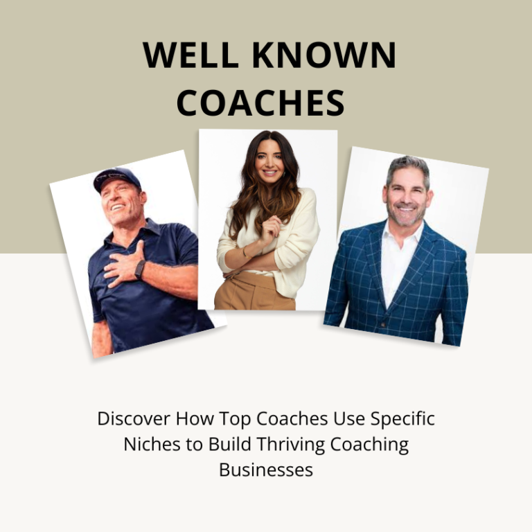 Discover How Top Coaches Use Specific Niches to Build Thriving Coaching Businesses