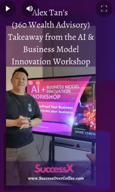 Alex 对《AI + 商业模式创新》工作坊的见证分享 Testimony on AI + Business Model Innovation